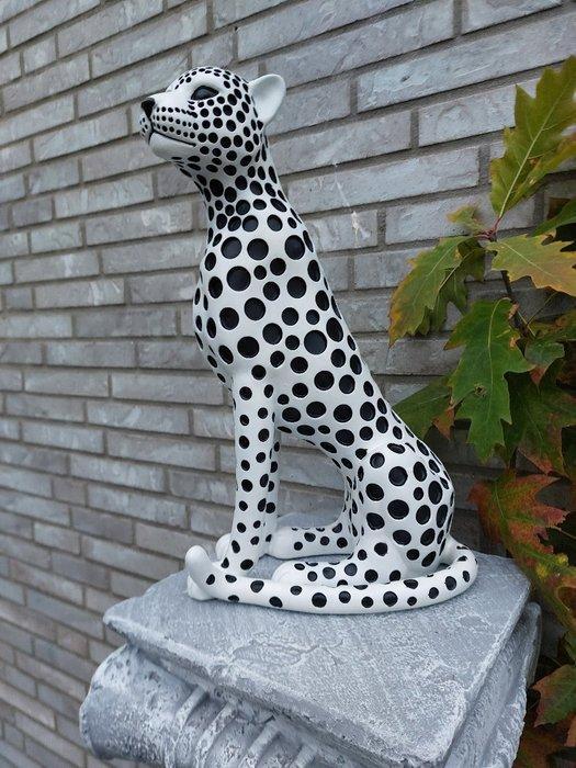 Beeld, leopard 43 cm - 43 cm - polyresin, Antiek en Kunst, Kunst | Designobjecten