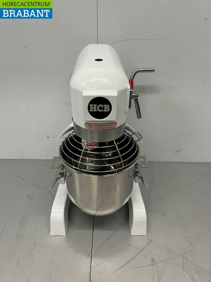 RVS HCB Planet Mixer Mixer RVS tub 10 litres 230V, Zakelijke goederen, Horeca | Keukenapparatuur, Verzenden