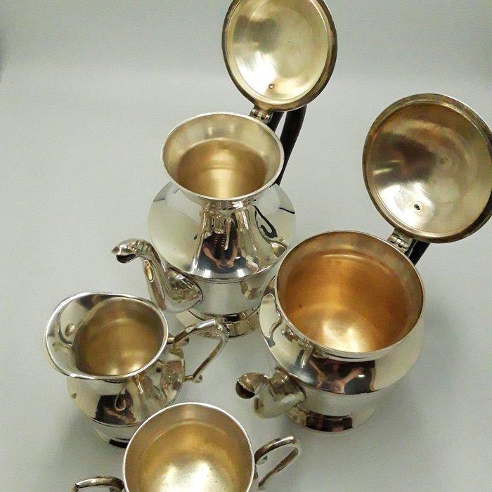 Koffie- en theeservies - Verzilverd, Antiek en Kunst, Antiek | Meubels | Tafels