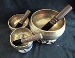 Klankschalen Boeddha - 3x3 dlg. compl. nieuwe sets - Nepal -, Musique & Instruments