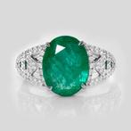 Sans Prix de Réserve - Bague - 14 carats Or blanc, 4,05 ct, Bijoux, Sacs & Beauté, Bagues