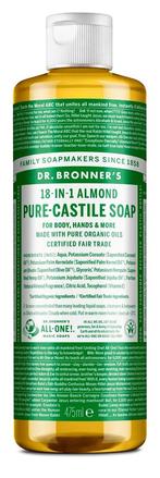 Dr. Bronners 18-in-1 Liquid Soap Almond 475 ml, Verzenden