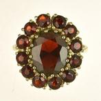 Ensemble de bijoux 2 pièces - 8 carats Or jaune Grenat