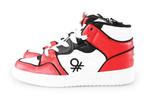 United Colors of Benetton Hoge sneakers in maat 32 Rood | 5%, United Colors of Benetton, Verzenden, Jongen of Meisje, Schoenen