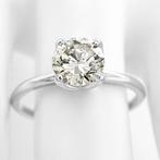 Sans prix de réserve - Bague - 14 carats Or blanc - 0.98ct., Handtassen en Accessoires, Ringen, Nieuw