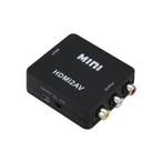 Video Converter - HDMI naar AV(RCA) - 720p/1080p - Zwart, Audio, Tv en Foto, Audiokabels en Televisiekabels, Nieuw