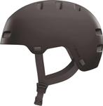 Abus helm Indy velvet black S 51-55cm, Fietsen en Brommers, Verzenden, Zo goed als nieuw, Abus