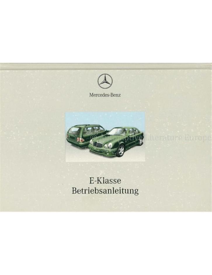 2000 MERCEDES BENZ E KLASSE HARDCOVER INSTRUCTIEBOEKJE DUITS, Auto diversen, Handleidingen en Instructieboekjes, Ophalen of Verzenden