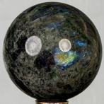 Fine good quality Labradorite Sphere Bol - Hoogte: 9.3 cm -