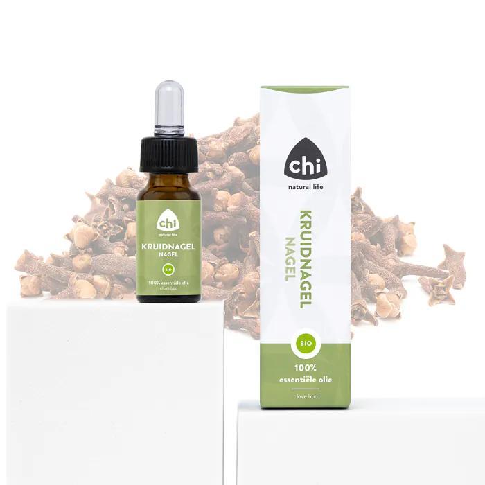 Bio Kruidnagel etherische olie - 10 ml - Chi Natural Life, Sports & Fitness, Produits de santé, Wellness & Bien-être, Enlèvement ou Envoi