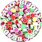 Fako Bijoux® - Klei Kralen Citrusfruit - Figuurkralen -, Verzenden, Nieuw