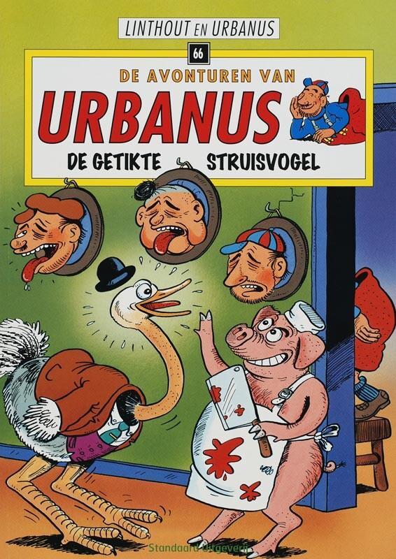De getikte struisvogel / De avonturen van Urbanus / 66, Livres, BD, Envoi