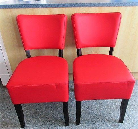 Stoel rood, Zakelijke goederen, Kantoor en Winkelinrichting | Kantoormeubilair en Inrichting