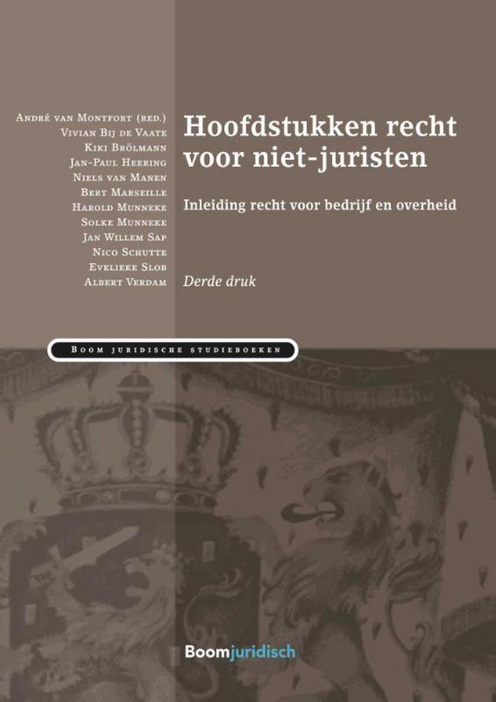 Hoofdstukken recht voor niet-juristen / Boom Juridische, Boeken, Wetenschap, Gelezen, Verzenden
