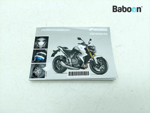 Instructie Boek Honda CB 1000 R 2008-2016 (CB1000R) German, Motos, Pièces | Honda, Envoi