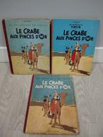 Tintin T9 - Le Crabe aux pinces dor - C - 3 éditions, Livres