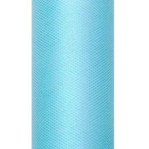 Turquoise Tule Rol 30cm 9m, Hobby en Vrije tijd, Feestartikelen, Nieuw, Verzenden