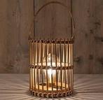 Solar lantern windlicht bamboe naturel annas collection met, Nieuw