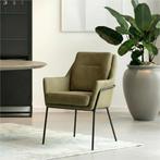 Leren eetkamerstoel Mix, Huis en Inrichting, Ophalen of Verzenden, Nieuw, Leer, Bohemian, Industrieel, Modern, Scandinavisch