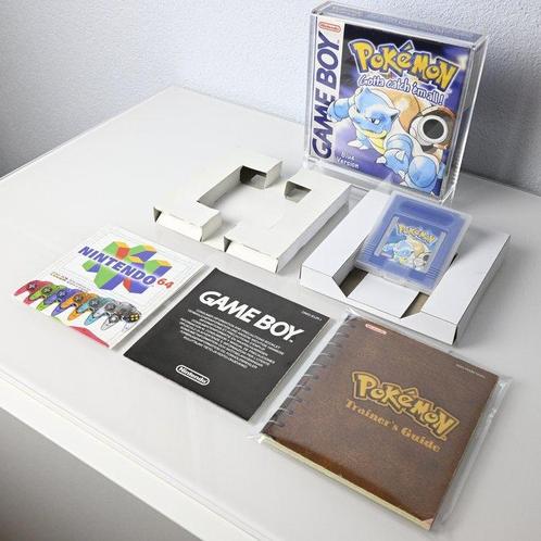 Nintendo - Gameboy Classic - Pokemon Blue Version - EUR CIB, Games en Spelcomputers, Spelcomputers | Overige Accessoires