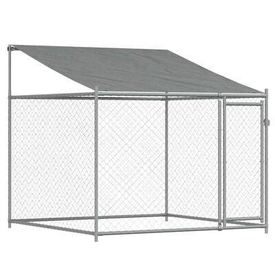 Hondenhok Gegalvaniseerd | 2x2x2m | OP = OP | 40% Korting, Dieren en Toebehoren, Hondenhokken, 100 cm of meer, 110 cm of meer