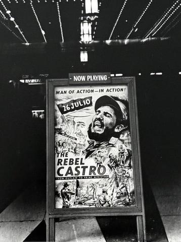 Alberto Korda (1928-2001). - Cartel cine Nueva York, Abril