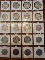 Duitsland. Lot of 20 coins, incl. silver: 5, 10 Deutsche, Postzegels en Munten