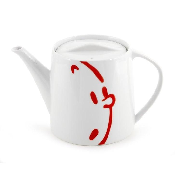 Kuifje Theepot Rood, Verzamelen, Stripfiguren, Ophalen of Verzenden