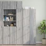 vidaXL Armoire de rangement mince sonoma gris, Maison & Meubles, Verzenden, Neuf