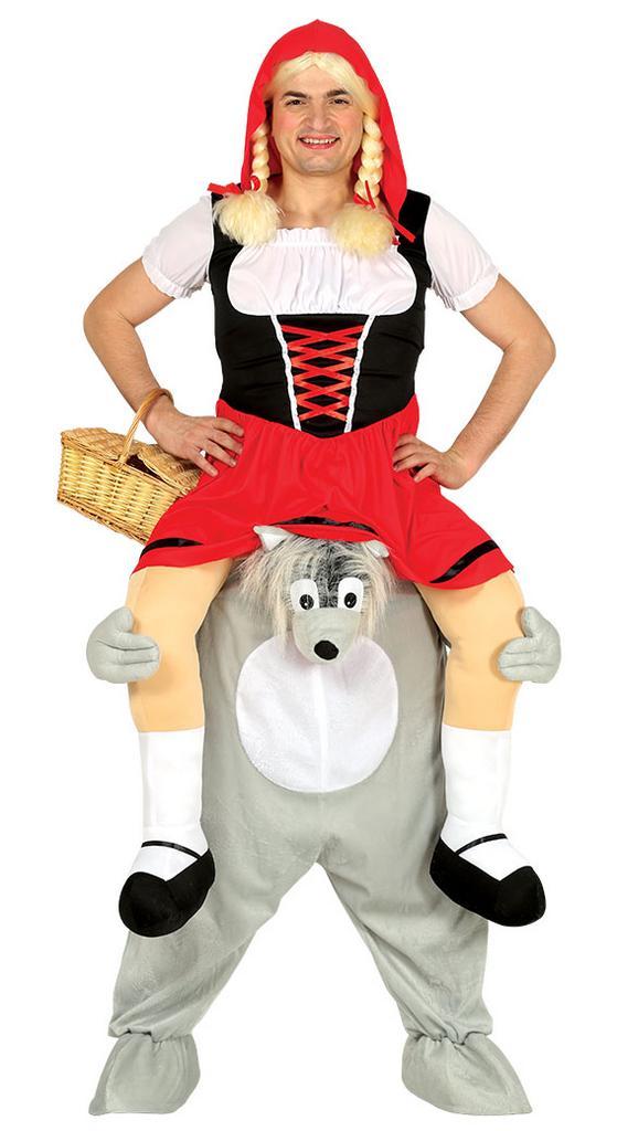 Roodkapje Kostuum Carry Me, Kleding | Heren, Carnavalskleding en Feestkleding, Nieuw, Verzenden
