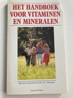 Handboek voor vitaminen en mineralen 9789068791167, Verzenden, S. Decraene