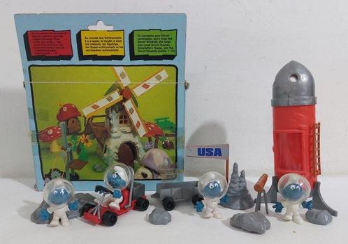 Schleich - Figurine articulée 4.0604 SMURF MOONSET SUPER, Antiek en Kunst, Antiek | Overige Antiek