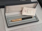 Parker - Parker 75 Custom Matte Black GT Nib Gold 14 Kt 585, Nieuw