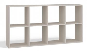 Vakkenkast creme 8 vakken (Boekenkasten, Woonkamer) beschikbaar voor biedingen