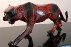 RichART - Panthère version noir / rouge crackle