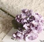 Hortensia 35cm. single hydrangea  mauve mauve, prachtige, Nieuw