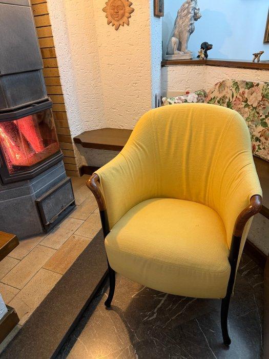 Giorgetti - Progetti 63220 - Fauteuil - Pau ferro, Antiek en Kunst, Antiek | Meubels | Stoelen en Sofa's
