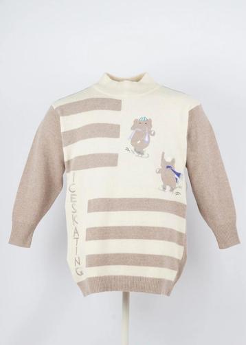 Vintage Best Sweater in Beige size M beschikbaar voor biedingen
