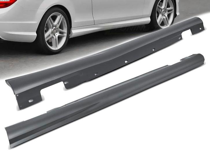 Side Skirts | Mercedes-Benz | C-klasse Coupé 11-15 2d coupe, Auto-onderdelen, Carrosserie, Nieuw, Mercedes-Benz, Verzenden