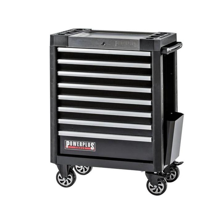 Gereedschapswagen zwart 8 laden 72 x 48 x 101 cm, Doe-het-zelf en Bouw, Gereedschapskisten, Ophalen of Verzenden