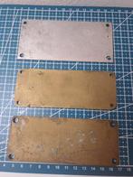 Plaque ferroviaire Breda - Plaque (3) - Bronze, Aluminium, Antiek en Kunst