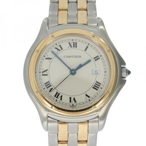 Cartier Cougar 187904, Handtassen en Accessoires, Horloges | Dames, Verzenden