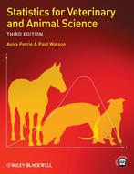 Statistics For Veterinary And Animal Science 9780470670750, Boeken, Verzenden, Gelezen, Aviva Petrie