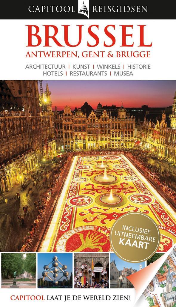 Brussel, Antwerpen, Gent en Brugge / Capitool reisgidsen, Boeken, Reisgidsen, Zo goed als nieuw, Verzenden