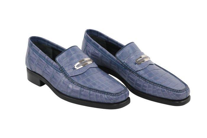 STEFANO RICCI RRP 4800€ Loafers – Indigo Blue 100% Alligator, Vêtements | Hommes, Chaussures