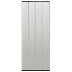 vidaXL Vliegengordijn 100x220 cm polyester mesh zwart, Verzenden, Nieuw