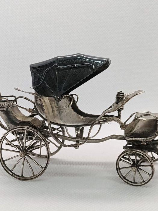 Koets - .925 zilver, Antiek en Kunst, Antiek | Zilver en Goud