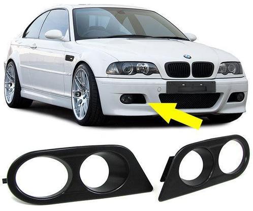 Mistlamp Covers BMW E46 Met M3 Voorbumper B5512, Auto-onderdelen, Carrosserie, Nieuw, BMW, Voor, Links, Rechts