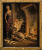 Italian school (XIX) - Satirical allegory of the papacy and