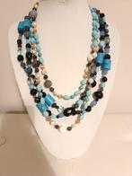 Jade - Zilver, Aqua-marine, parel, turkoois, onyx en jade -